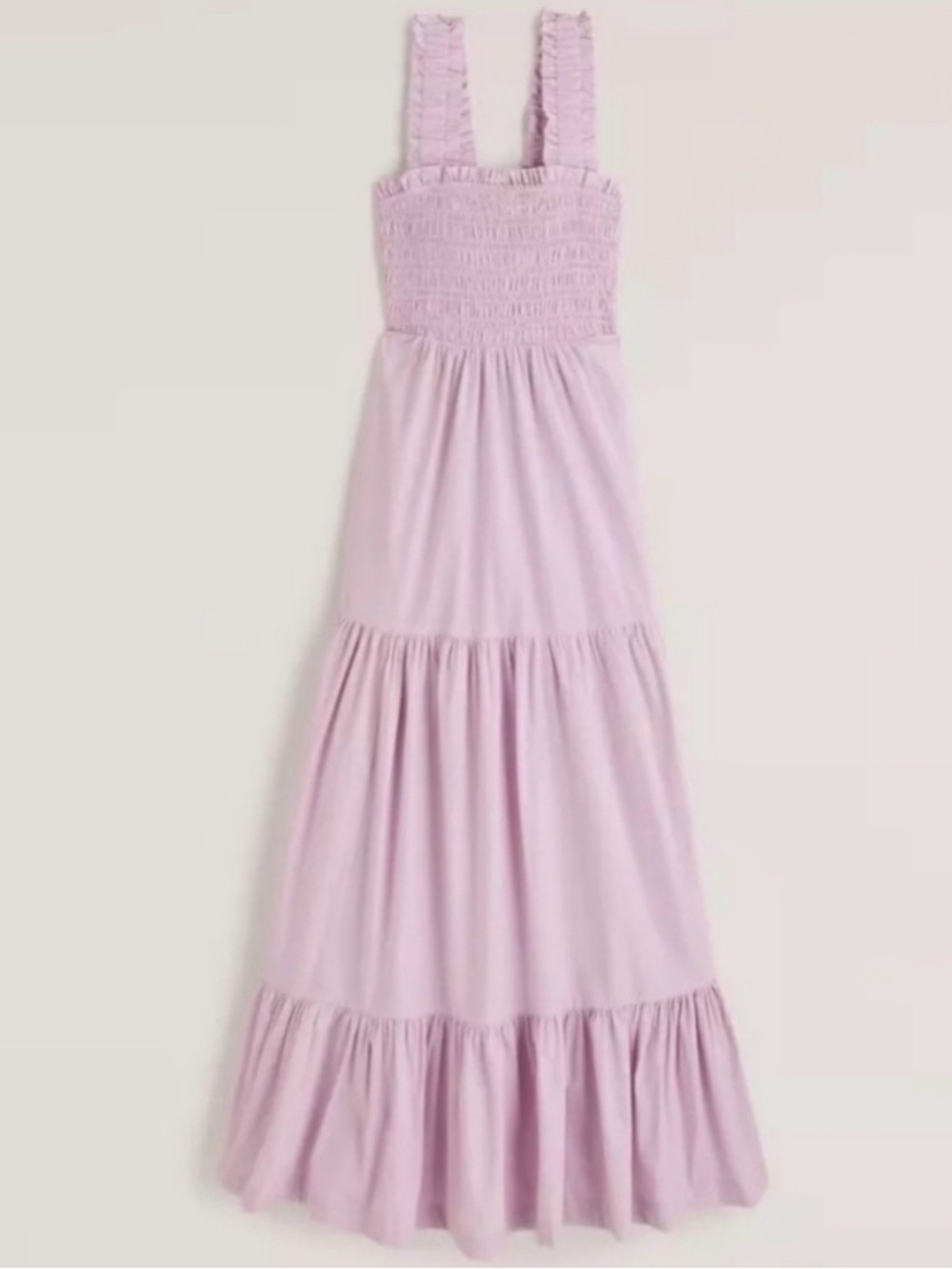 Abercrombie & Fitch Smocked Bodice Easy Maxi Dress | Size Medium - Picture 2 of 6